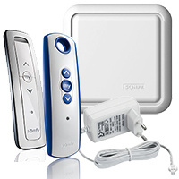 Электроприводы и комплектующие Somfy® для солнцезащитных систем в интерьерах